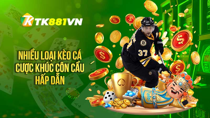 Nhiều loại kèo cá cược khúc côn cầu hấp dẫn